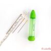 CLOVER Set de 3 ace cu varf bont si bucla larga pt remaiat si finisat tricotaje_3