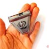 Inchizatoare metalica Avignon pentru genti crosetate_Culoare Argintiu_3