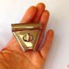 Inchizatoare metalica Avignon pentru genti crosetate_Culoare Argintiu_4