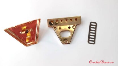 Inchizatoare metalica Avignon pentru genti crosetate_Culoare Argintiu_7