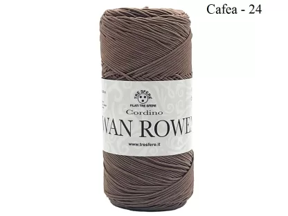 Fir infasurat de crosetat genti_Swan ROWEN_Culoare CAFEA 24