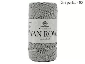 Fir infasurat de crosetat genti_Swan ROWEN_Culoare Gri Perlat 05