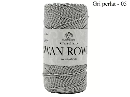 Fir infasurat de crosetat genti_Swan ROWEN_Culoare Gri Perlat 05