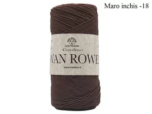 Fir infasurat de crosetat genti_Swan ROWEN_Culoare Maro Inchis 18