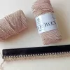 Fir pentru genti SWAN ROWEN rotund crosetat pe rama AGNES Flexi_articulata_CrochetDecor