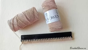 Fir pentru genti SWAN ROWEN rotund crosetat pe rama AGNES Flexi_articulata_CrochetDecor