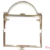 Rama metalica EMILY lungime 15,5 cm_pt posete crosetate_cu maner_2