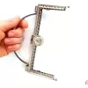 Rama metalica EMILY lungime 15,5 cm_pt posete crosetate_cu maner_3