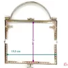 Rama metalica Emily_dimensiuni_pt posete crosetate
