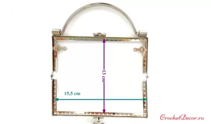 Rama metalica Emily_dimensiuni_pt posete crosetate