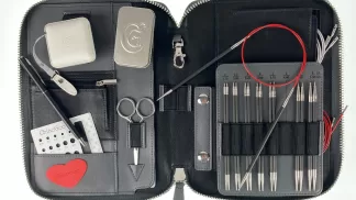 ChiaoGoo Forte 2.0_Set andrele interschimbabile din otel, carbon si lemn negru african