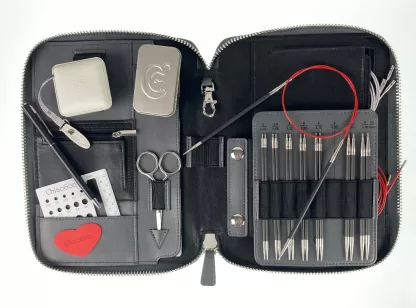ChiaoGoo Forte 2.0_Set andrele interschimbabile din otel, carbon si lemn negru african