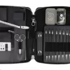 ChiaoGoo Forte 2.0_Set andrele interschimbabile din otel, carbon si lemn negru african_3