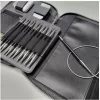 ChiaoGoo Forte 2.0_Set andrele interschimbabile din otel, carbon si lemn negru african_4