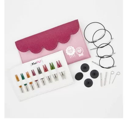 Knit Pro_Set DREAMZ Andrele interschimbabile MINI_varfuri lungi de 5 cm