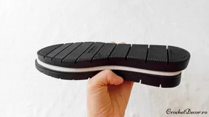 Talpa MINA pt incaltaminte crosetata_sandale, espadrile, papuci de casa_16
