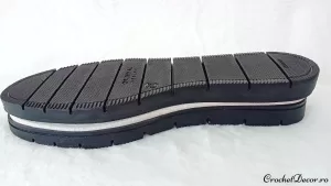 Talpa MINA pt incaltaminte crosetata_sandale, espadrile, papuci de casa_9