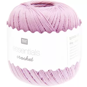 22_Fir de crosetat tip macrame_Essential Crochet_Rico Design_Culoare_Lila_cod 6