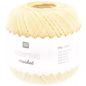 4_Fir de crosetat tip macrame_Essential Crochet_Rico Design_Culoare_Vanilie_cod 20