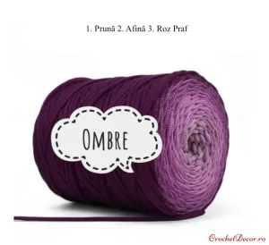 2_PIMOTKI_OMBRE_5 mm: Prună, Afina, Roz praf