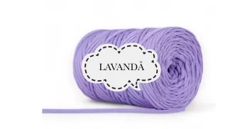 PIMOTKI Snur plat din poliester de 5 mm_Culoare: Lavanda