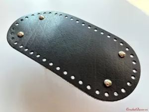 17_Baza oavala pt genti crosetate cu gauri_26x12 cm_culoare negru_2 Large
