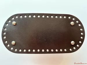 19_Ba za oavala pt genti crosetate cu gauri_26x12 cm_culoare MARO Large