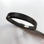 Bretea scurtă (34,5 cm) - negru