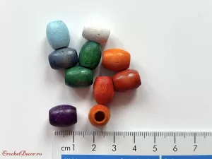 5_Capete pentru sireturi_Margele din lemn_Model 1 set multicolor _3