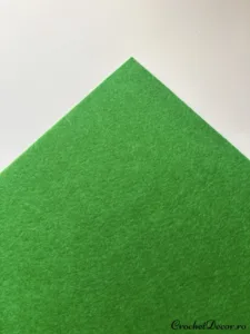 Fetru 50x50 cm_culoare Verde Craciunesc Medium