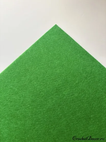 Fetru 50x50 cm_culoare Verde Craciunesc Medium