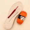 Talpă TIM albă pentru încălțăminte croșetată — sneaker cu branț interior inclus